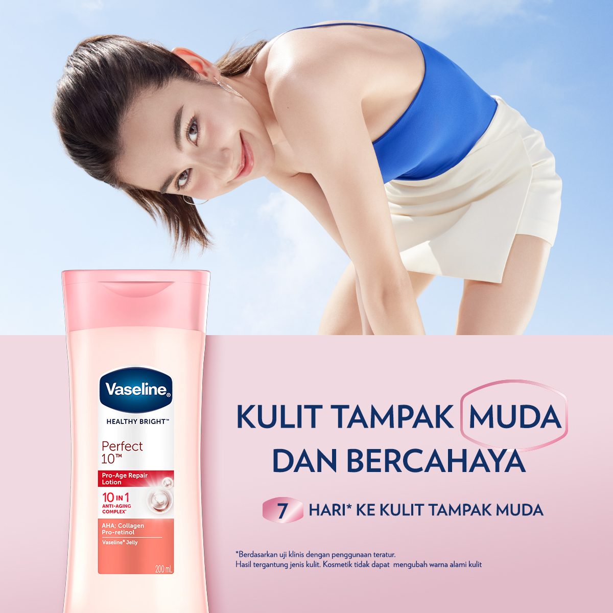 Vaseline Perfect 10 Pro-Age Repair Lotion - 200ml