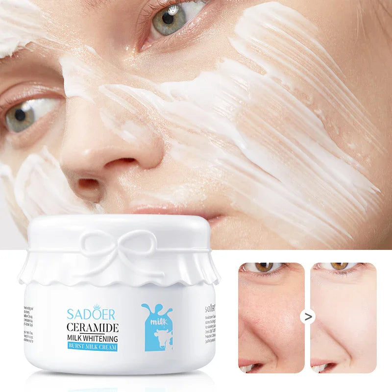 Sadoer Ceramide Milk Brightening Burst Milk Cream - 120g