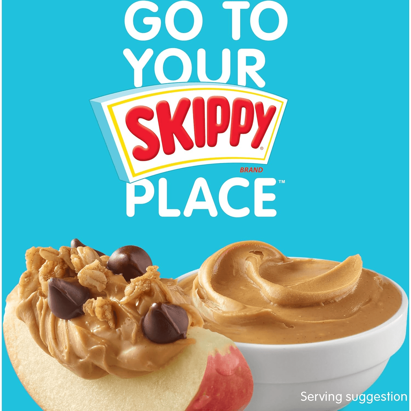 Skippy Natural Creamy Peanut Butter Spread - 425g