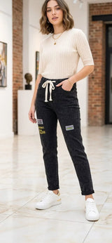 Women's Trendy Stylish Denim Pant #8441