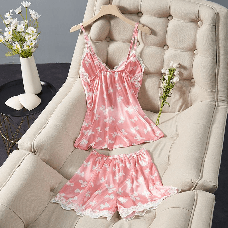 Korean Fashion Women Sleepwear Camisole Soft Comfy - 804
