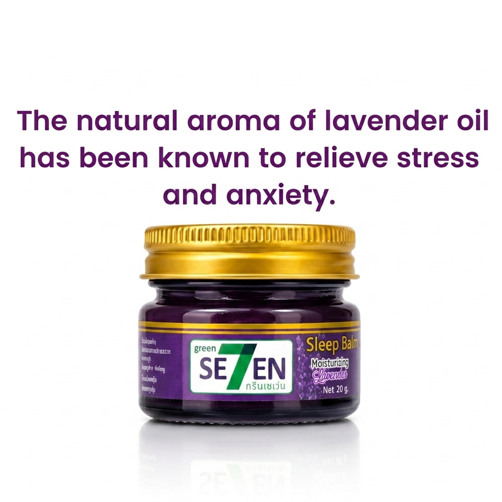 Green Seven Herbal Sleep Balm Calming Lavender - 20g