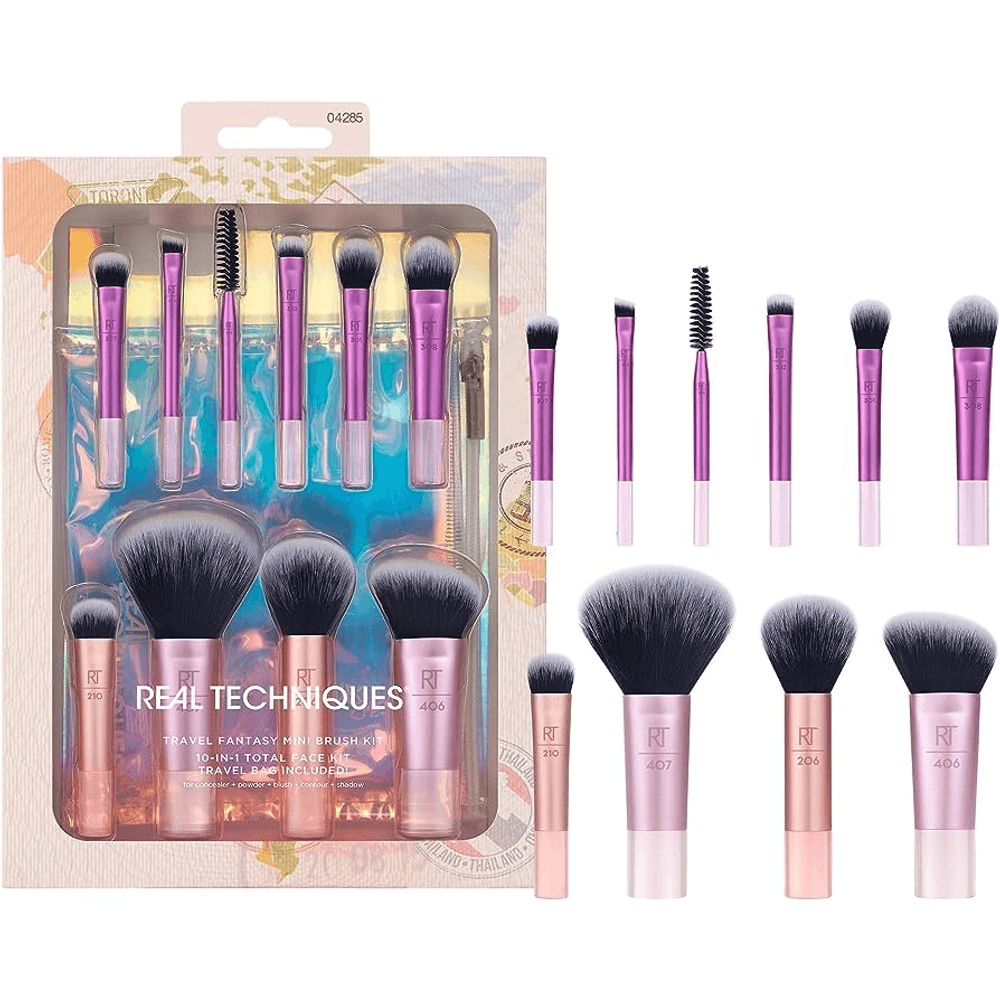 Real Techniques 10-IN-1 Travel Fantasy Mini Brush Kit - 04285