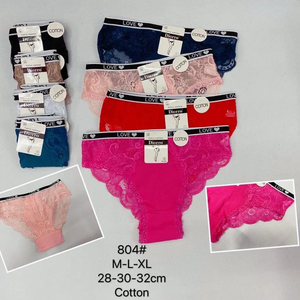 Diorro Breathable Cotton Panties - 804#