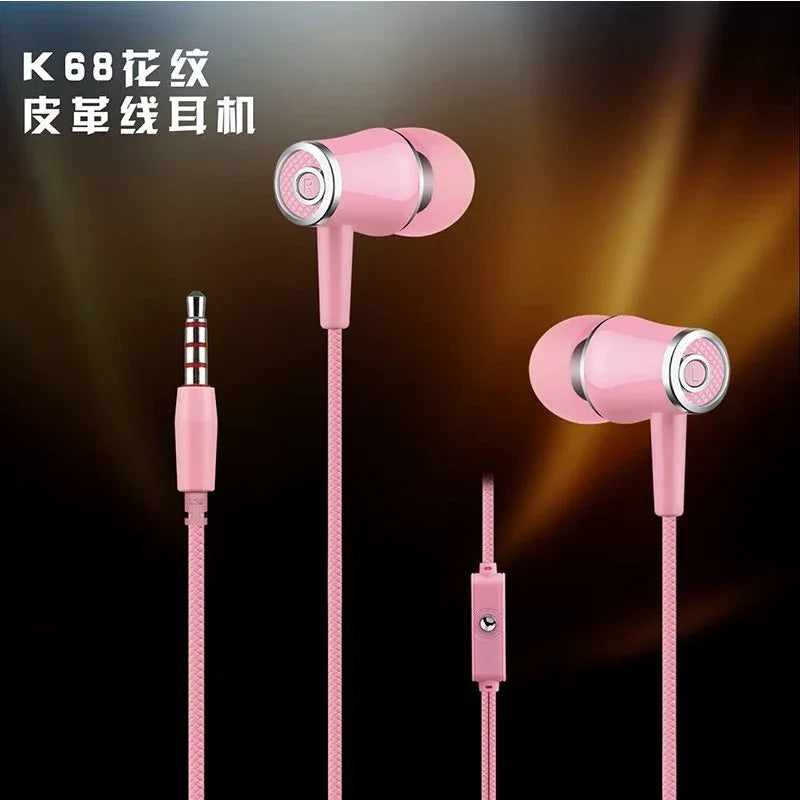 Kin Hi-Fi Stereo Wired Headphone (Assorted Color) - K68