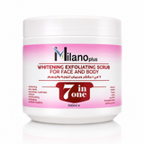 Milano Plus 7 in 1 Face & Body Exfoliating Scrub - 500ml