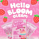 Hello Bloom Gleam Milky Strawberry Juice Drink - 10s × 18g (180g)