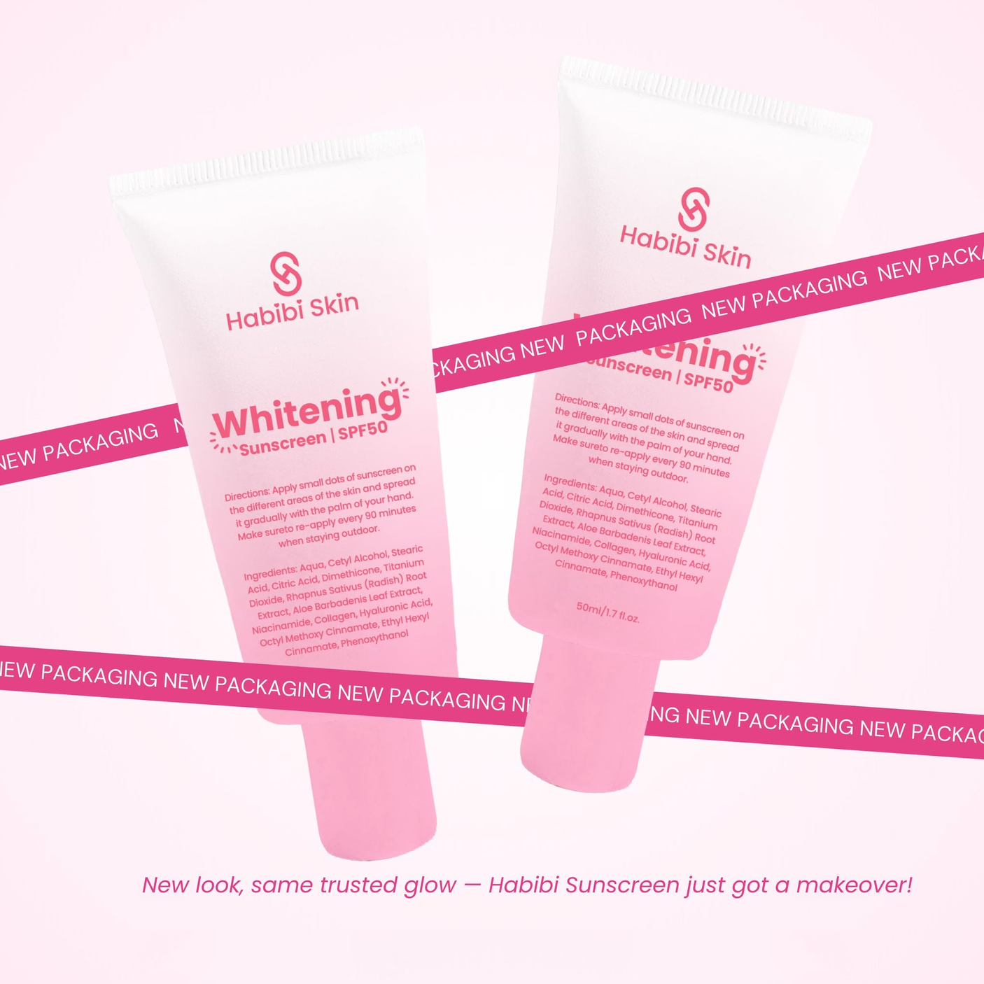 Habibi Skin Brightening Sunscreen SPF50 - 50ml