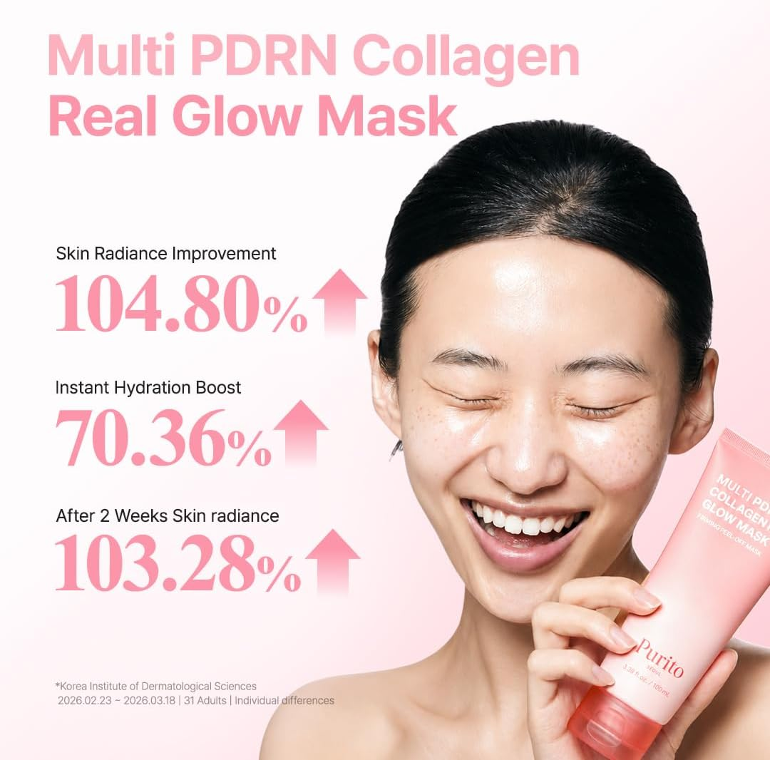 Purito Multi PDRN Collagen Real Glow Face Mask - 100ml