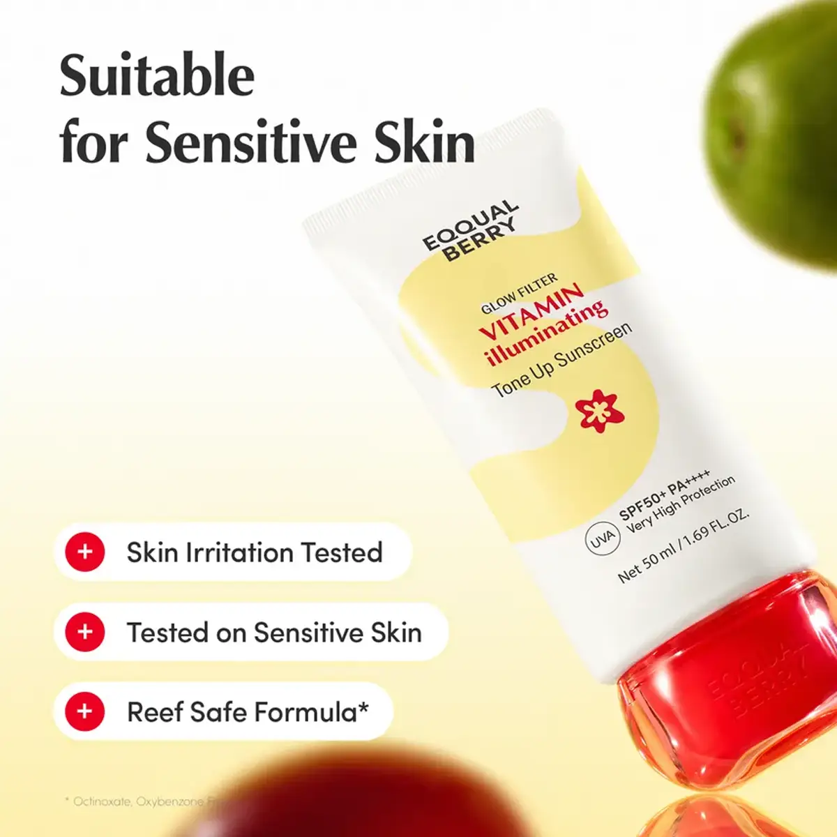 Eqqualberry Vitamin illuminating Tone Up Sunscreen SPF 50 - 50ml