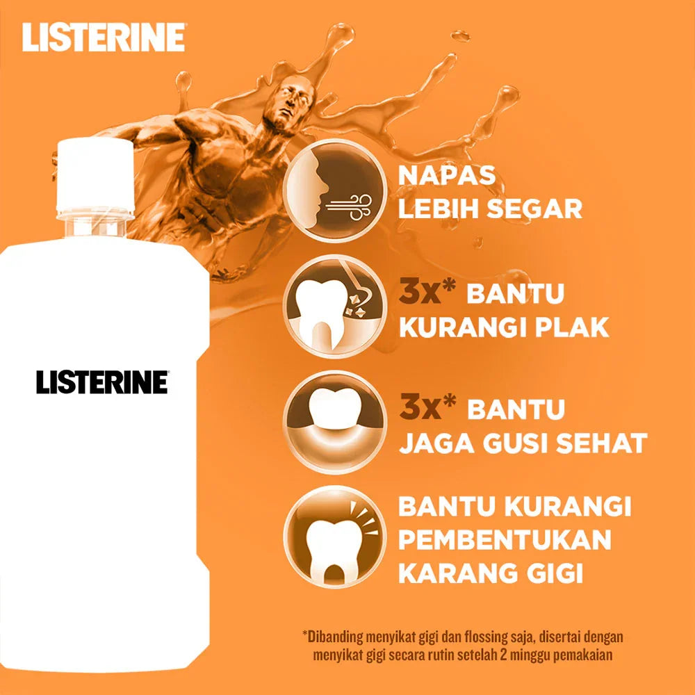 Listerine Fresh Citrus Mouthwash - 250ml