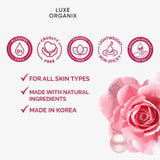 Luxe Organix Rosewater Soothing Gel Korea - 100ml