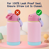 Kids Double Wall Vacuum Insulated Water Bottle - H12D (360ml)