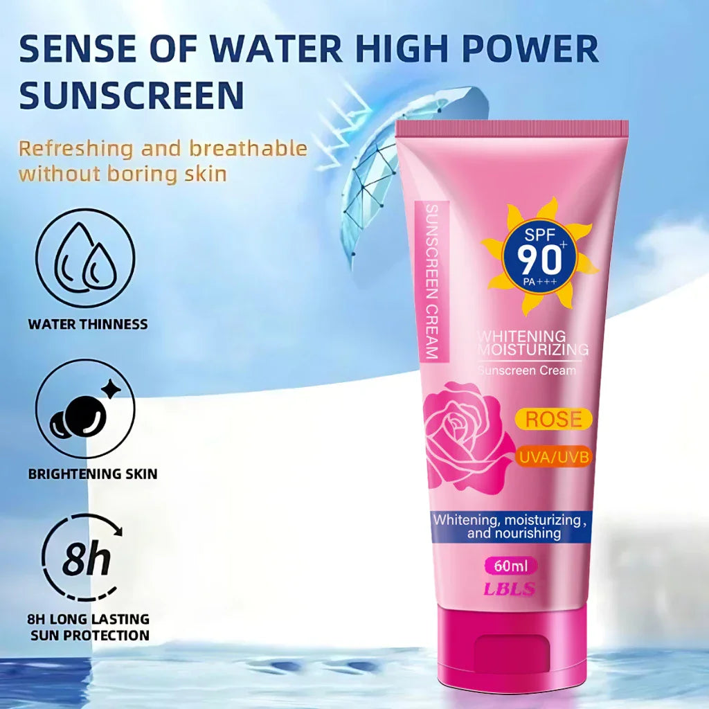 كريم واقي الشمس المرطب LBLS كريم واقي الشمس SPF 90+ PA+++ - 60 مل