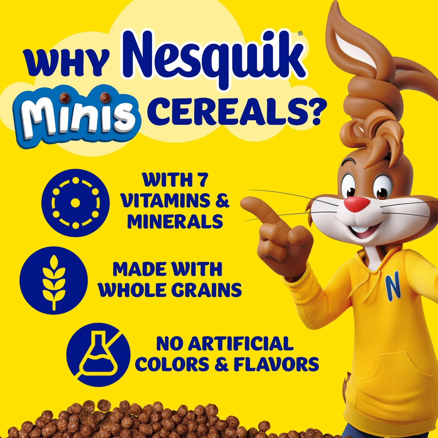 Nestle Nesquik Minis Cereal - 300g