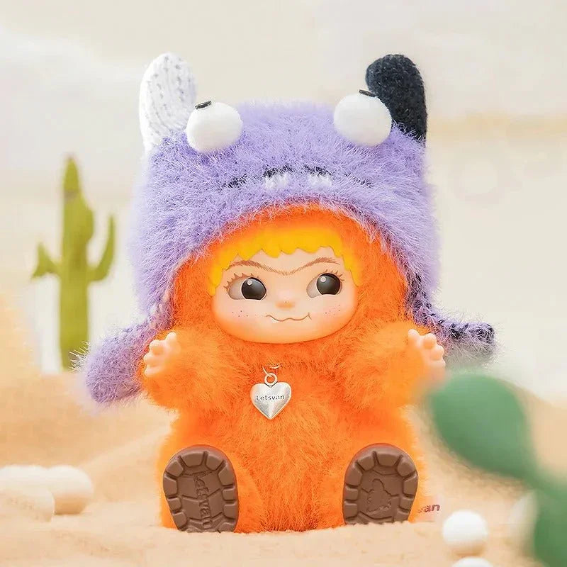 LETSVAN Wakuku Fuzzy Trendy Fun Party Series Blind Box