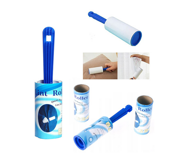 Smooth Rolling Mini Travel Lint Roller - 10 Sheets