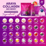 Araya Gluta Collagen Mix Berry Flavour - 30s × 10g (300g)