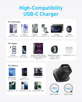 شاحن Anker الأصلي السريع بقوة 25 واط - B2656K11