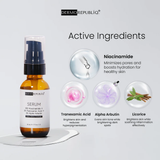 Dermorepubliq 10% Niacinamide Ultra White Formula Serum - 30ml