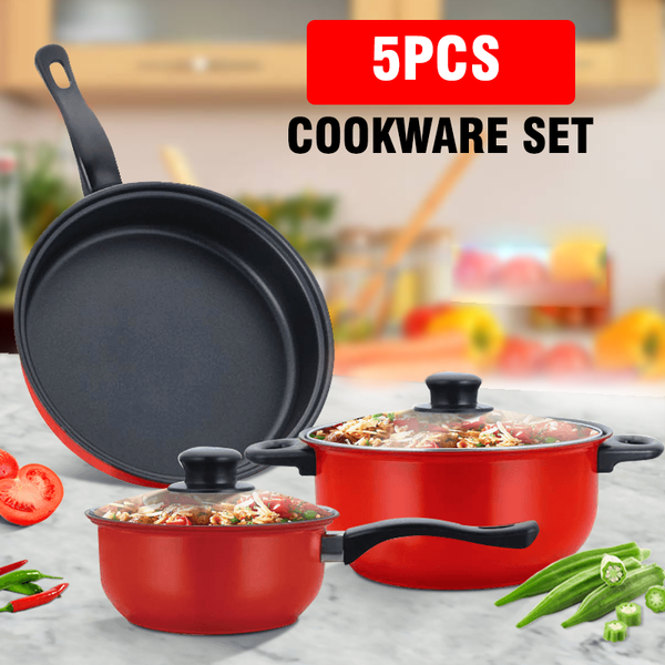 Non-Stick Cookware 5Pcs Set