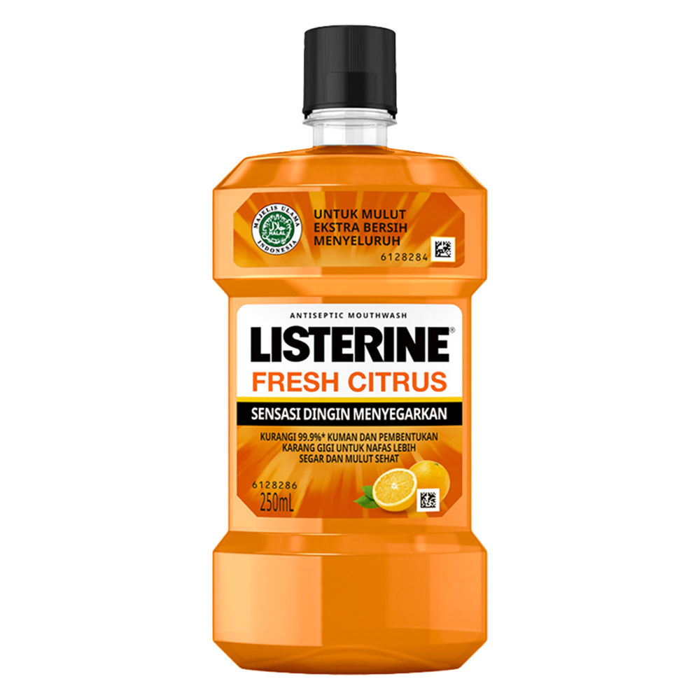 Listerine Fresh Citrus Mouthwash - 250ml