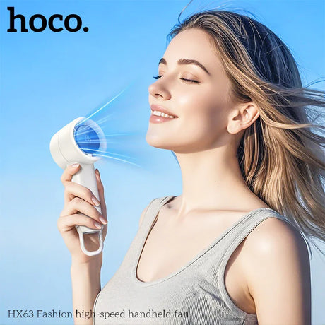 مروحة Hoco المحمولة باليد مع شاشة LED - HX63
