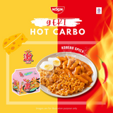Nissin Geki Hot Carbo Flavour Instant Noodles - 81g × 5Pcs