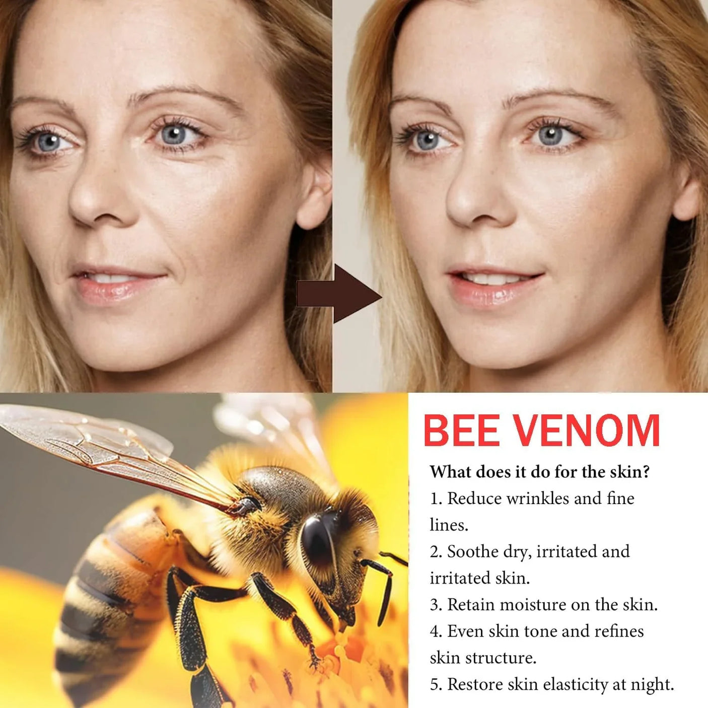 Hoygi Botoxin Bee Venom Firming Serum Stick - 30g