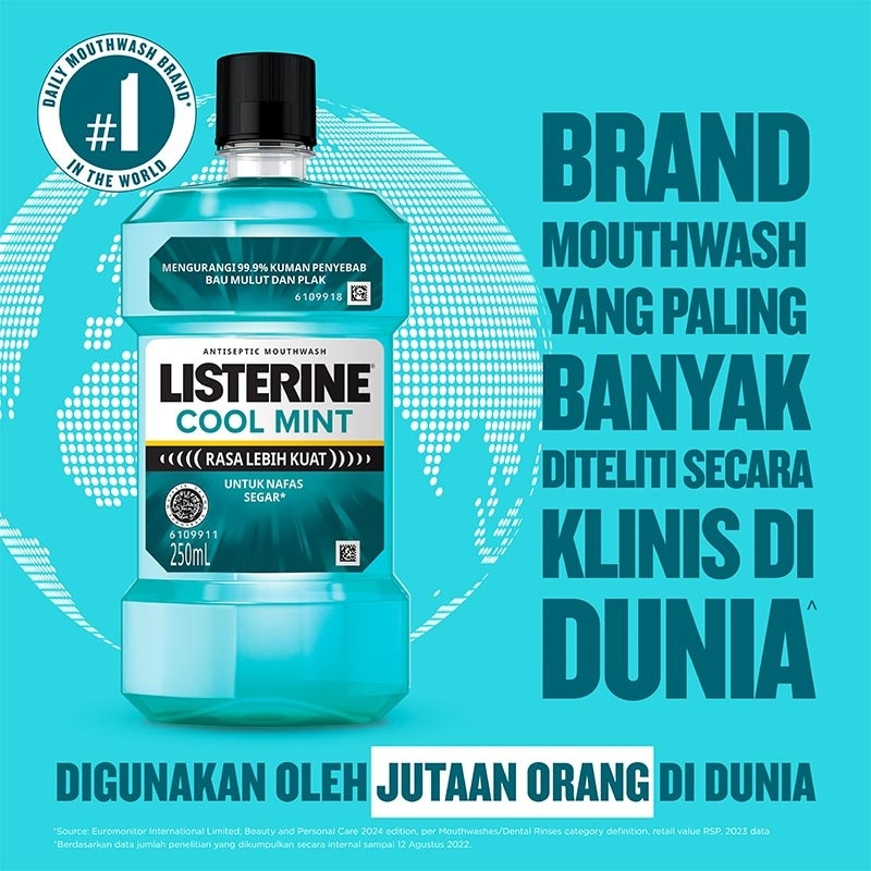 Listerine Mouthwash Cool Mint 500ml