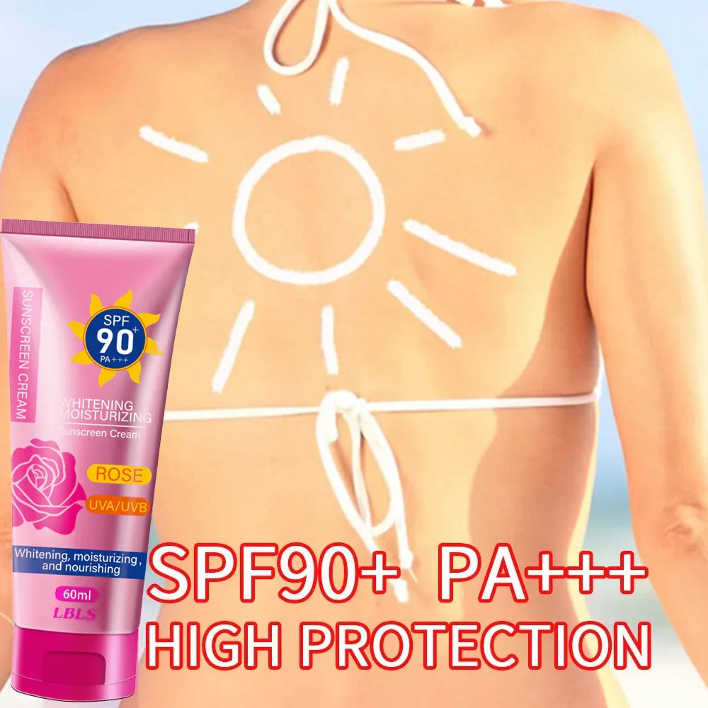 كريم واقي الشمس المرطب LBLS كريم واقي الشمس SPF 90+ PA+++ - 60 مل