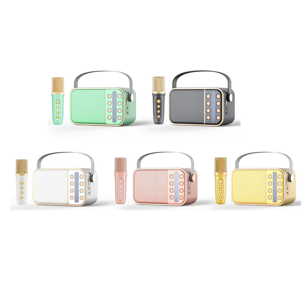 Smartbarry Portable Karaoke Speaker With Microphone YS-108