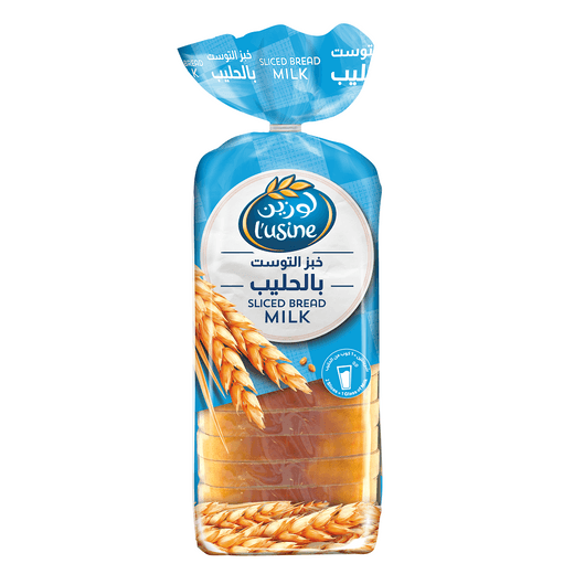Lusine Sliced Milk Bread - 600g