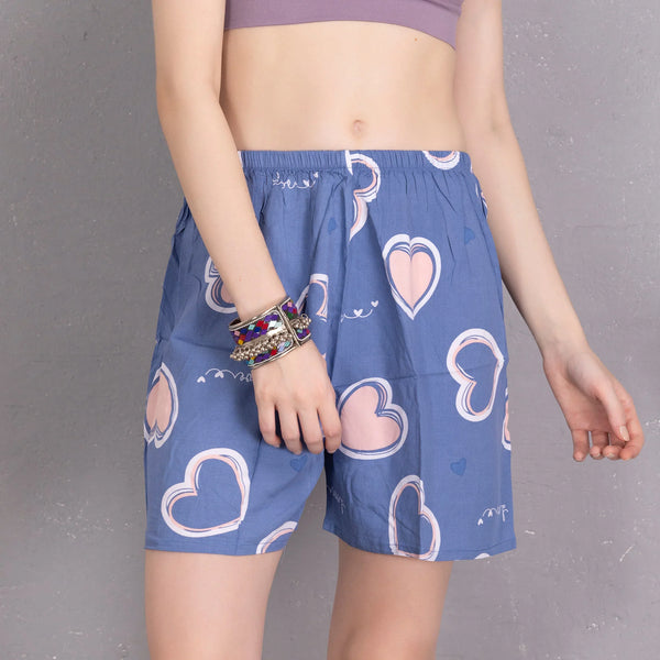 Women's Sports Shorts Assorted Colo 3Pcs Combo Offer - G-0680