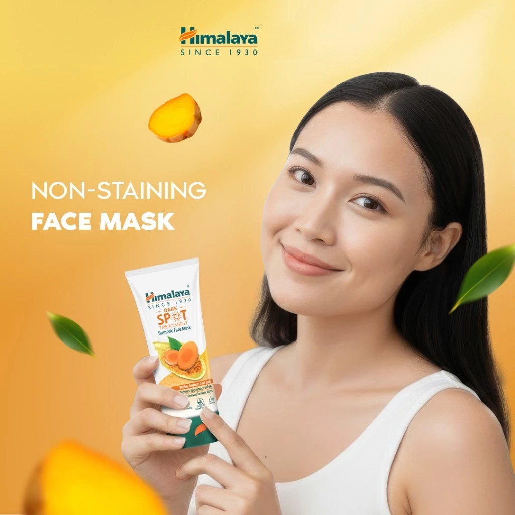 Himalaya Dark Spot Clearing Turmeric Face Mask - 100ml