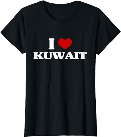 I Love Kuwait Women T-Shirt