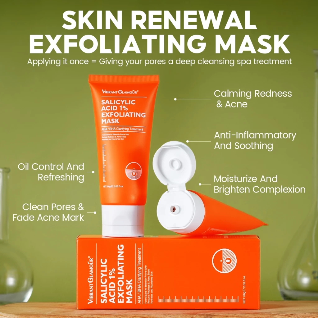 Vibrant Glamour Salicylic Acid 1% Exfoliating Mask - 60g