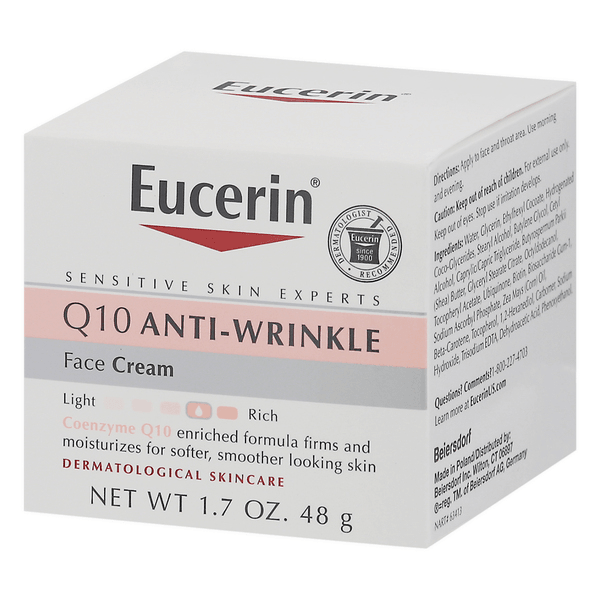 Eucerin Q10 Anti-Wrinkle Face Cream - 48g