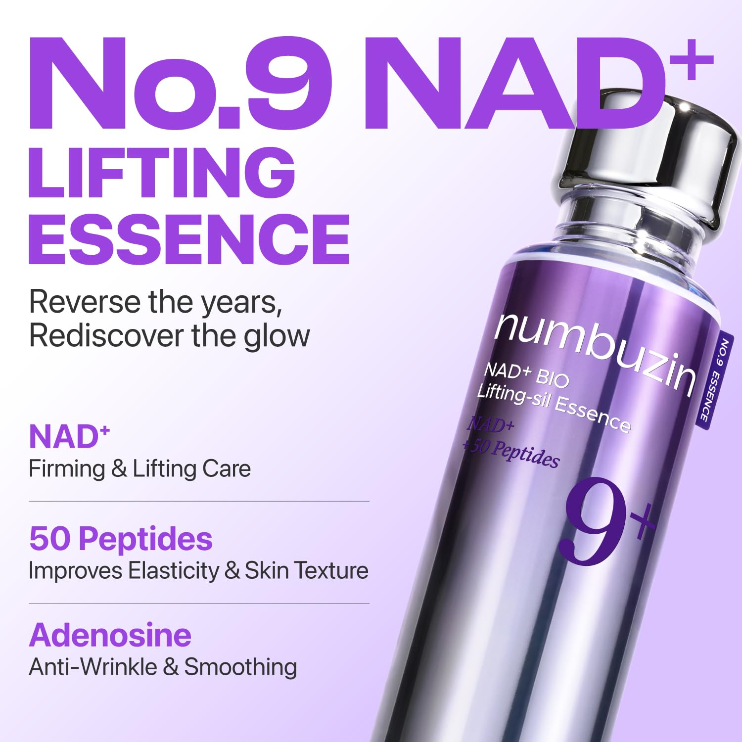 Numbuzin 9 NAD+ BIO Lifting-Sil Essence - 50ml