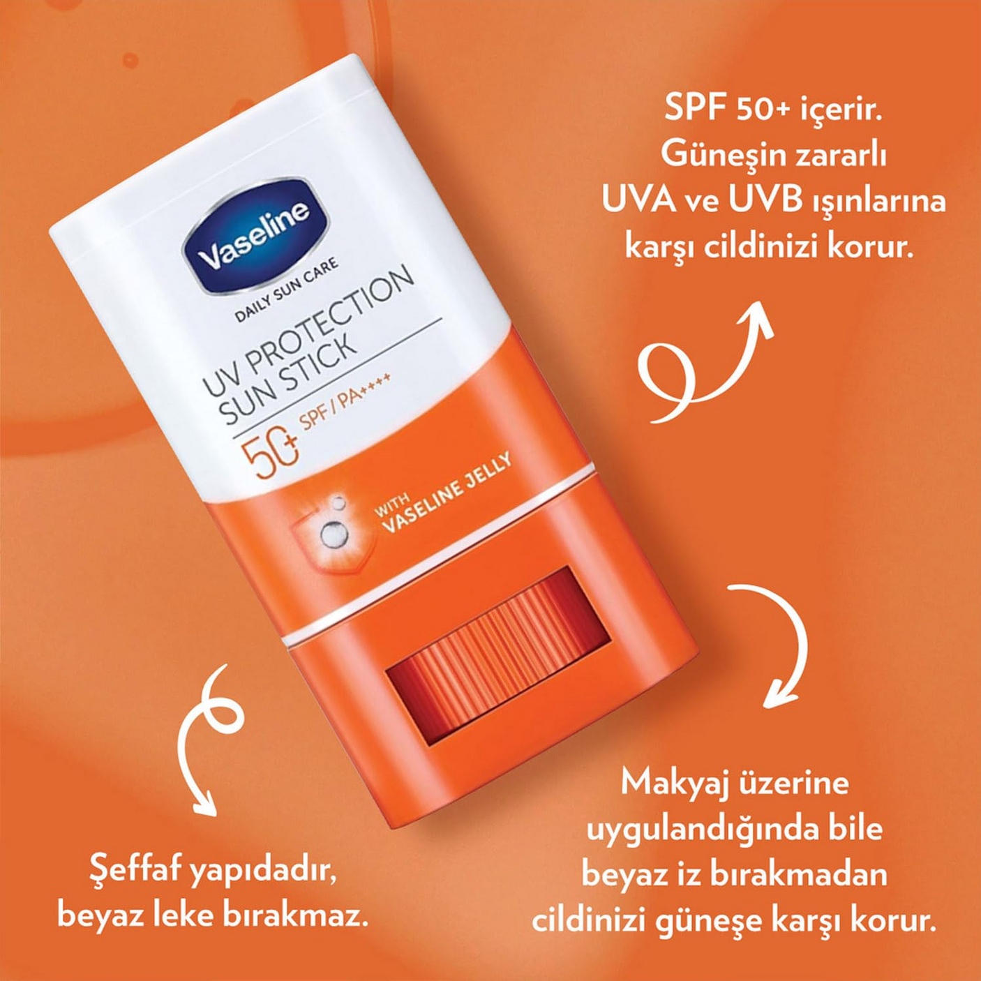 Vaseline Daily Sun Care UV Protection Sun Stick SPF 50 - 15g