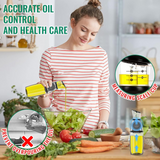 Oil & Vinegar Dispenser Bottle with Measurement Scale - 500ml