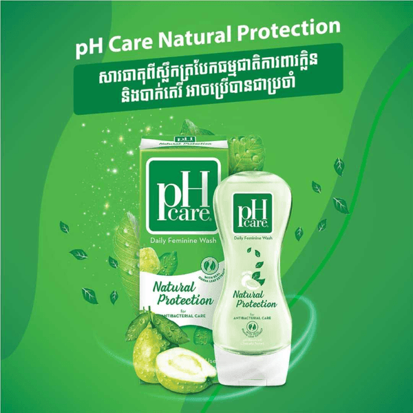 pH Care Daily Feminine Wash Natural Protection - 250ml