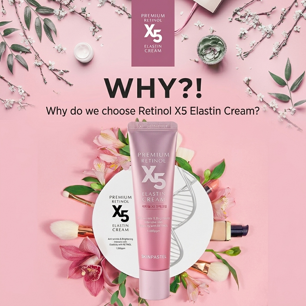 SkinPastel Premium Retinol X5 Elastic Cream - 30ml