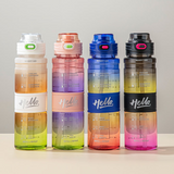 Portable Sports Water Bottle With Flip Lid - 1000ml