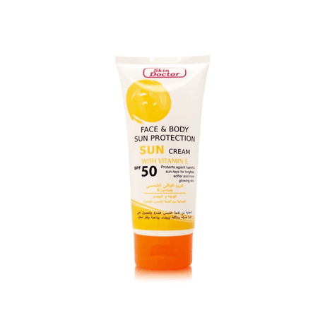 Skin Doctor Face & Body Sun Protection Cream with Vitamin E SPF 50