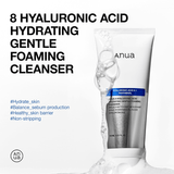 Anua 8 Hyaluronic Acid Hydrating Gentle Foaming Cleanser - 150ml