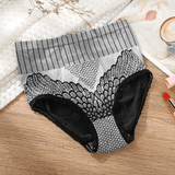 Women's Cotton High Waist Tummy Support Panties - 1695#