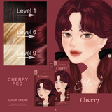 Kota Cosmetics Cherry Thailand Hair Color Cherry Red - 100ml + 100ml