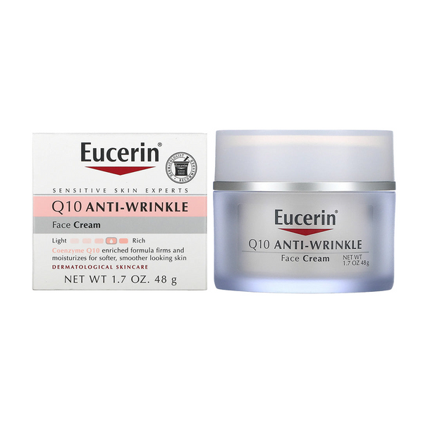 Eucerin Q10 Anti-Wrinkle Face Cream - 48g