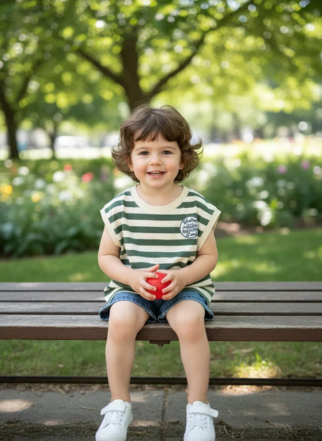 High Quality Kids Striped T-Shirt